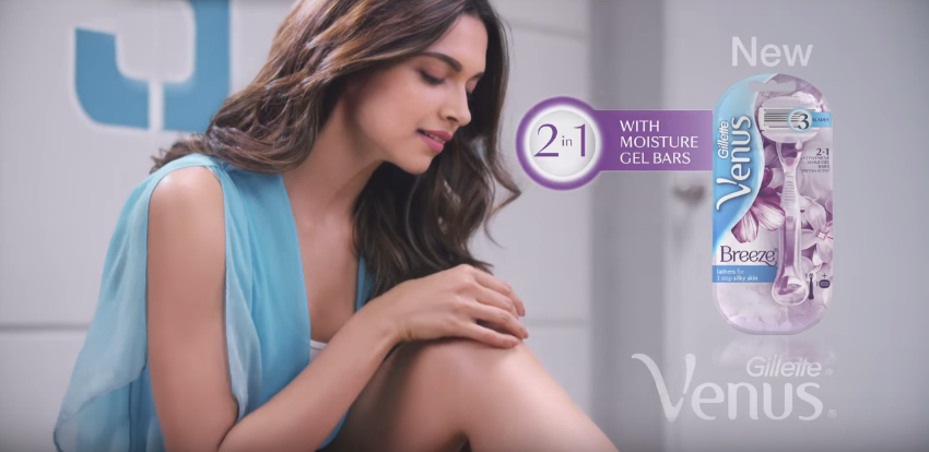 Gillette Venus Deepika Padukone Brand Endorsement Brand Ambassador Sponsor List