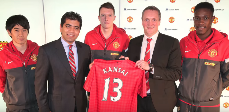 Manchester United Man Utd Red Devils Sponsorships Partnerships Brands Kansai