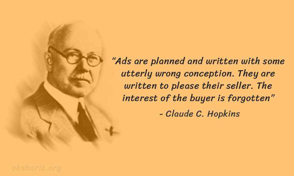 19 Claude C. Hopkins Quotes Advertising Legend Guru