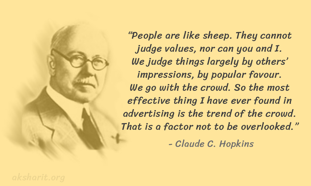 2 Claude C. Hopkins Quotes Advertising Legend Guru