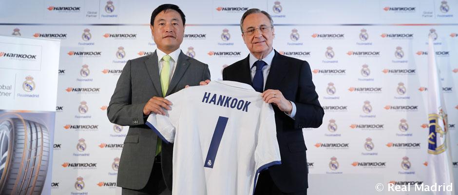 Real Madrid CF Offical Sponsorships Partners Brand Tie Ups Advertising Marketing Hankook