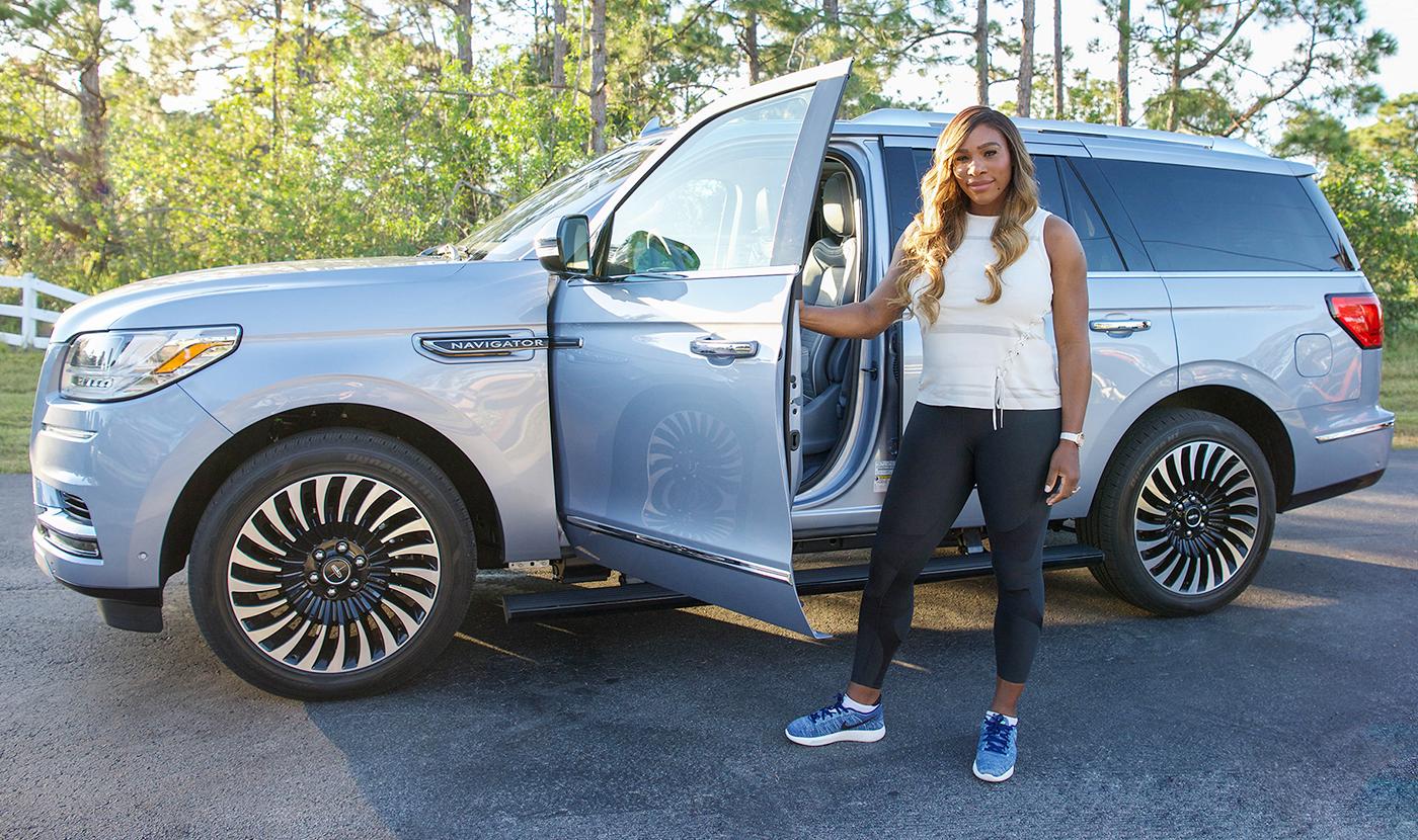Luxury cars endorsed advertised promoted driven by tennis male female players sports sponsors list
Serena Williams - Lincoln Motors