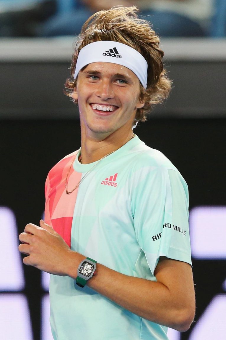 Wrist Watch Brands Endorsed Promoted advertised by tennis stars players Alexander Zverev - Richard Mille
