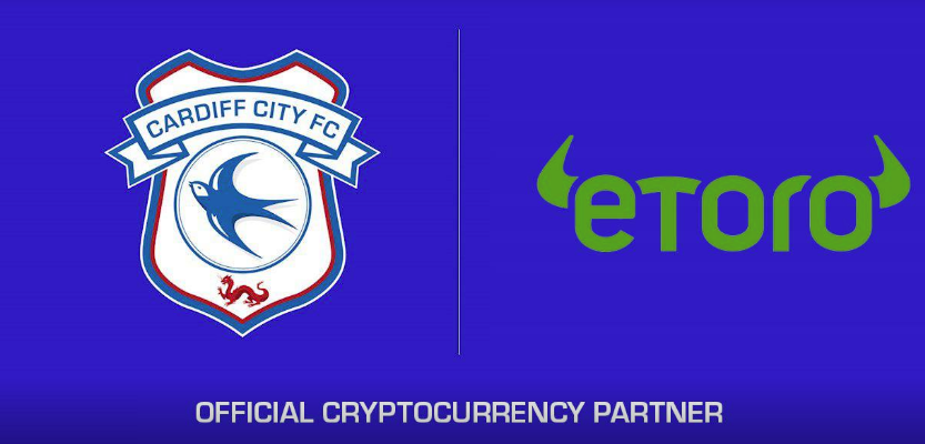 Cardiff City Partners Sponsors Brands Logo Stands Advertising eToro