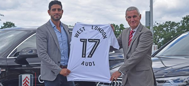 Fulham Football Club Partner Supplier Sponsor Premier League Advertising Brands Logos Audi