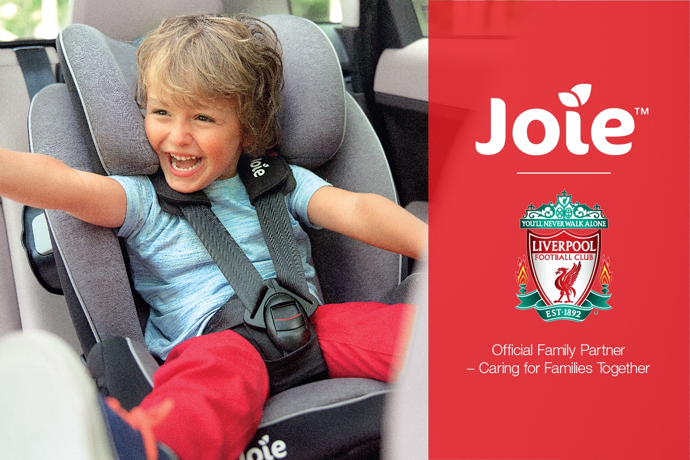 Liverpool Sponsors Partners brand associations advertisements logos ads Joie