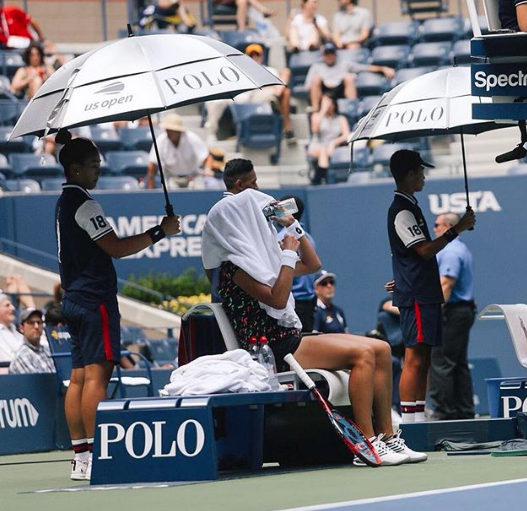 US Open Tennis Grand Slam Sponsors Partners Advertisements Logos Suppliers Polo Tshirts