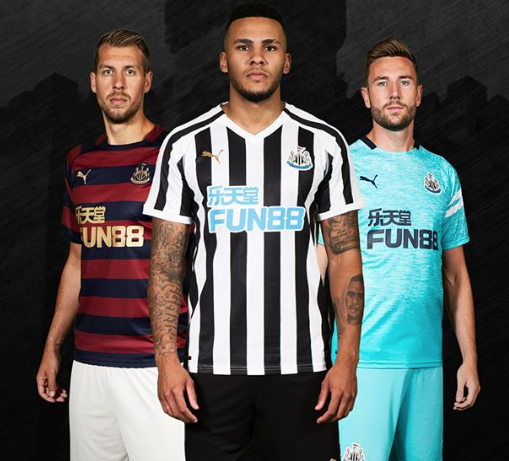 Kit Supplier Manufacturer Premier League Clubs Shoes Jerseys Shirts Brands Logos Newcastle United Puma