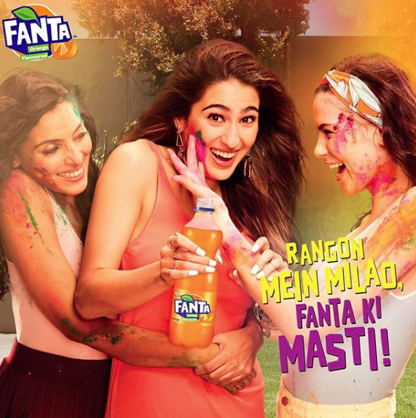 Sara Ali Khan Brand Endorsements Brand Associations Brand Ambassador Advertising TVCs Ads Promotions Brand Value Fanta