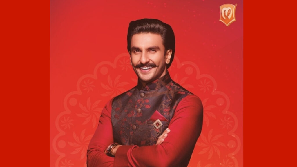 Ranveer Singh Brand Ambassador Manyavar endorsement list advertising commercials TVCs ads marketing
