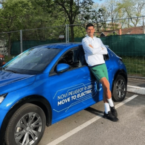 Novak Djokovic Car Sponsor - Peugeot