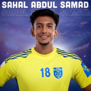 Kerala Blasters Squad 2021-2022 - Sahal Abdul Samad