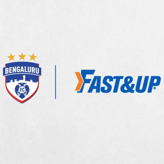 Bengaluru FC Sponsors 2021-22 : Fast&Up