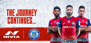 Jamshedpur FC Sponsors 2021-22 : Nivia