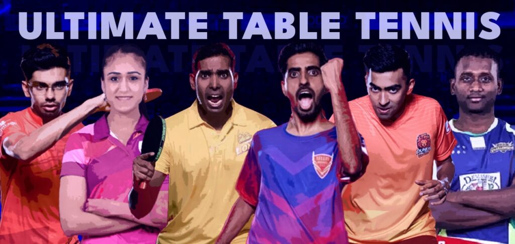 Major Sports Leagues in India - Ultimate Table Tennis