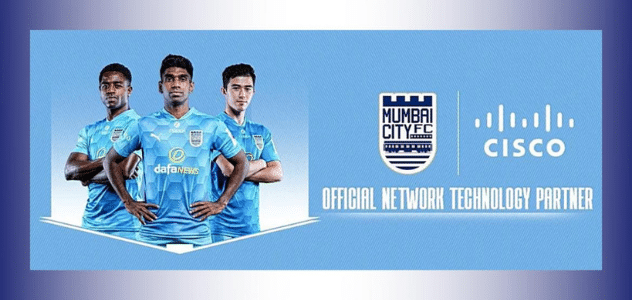 Mumbai City FC Sponsors 2021-22 : Cisco