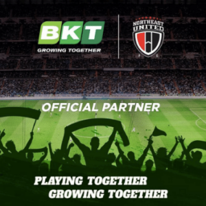 NorthEast United FC Sponsors 2021-22 : BKT