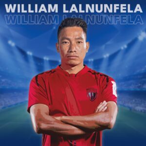NorthEast United Squad - William Lalnunfela
