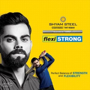 Virat Kohli Brand Endorsements - Shyam Steel