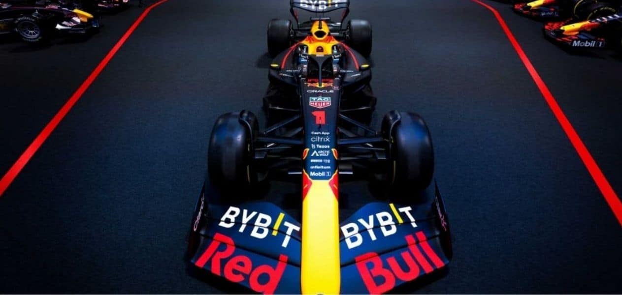 Bybit joins as Red Bull’s Principal Team Partner.