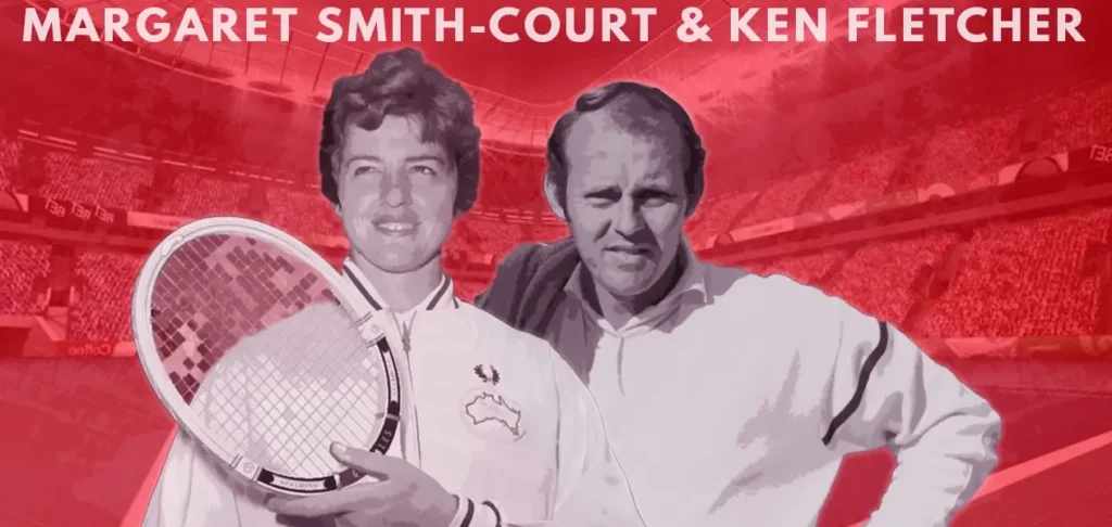 Margaret Smith Court and Ken Fletcher