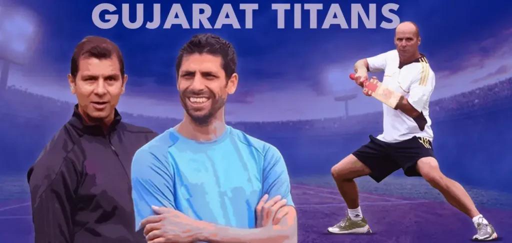 Gujarat Titans - Ashish Nehra, Garry Kirsten, Vikram Solanki