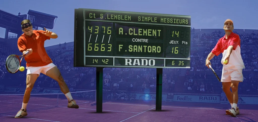 Fabrice Santoro vs Arnaud Clément