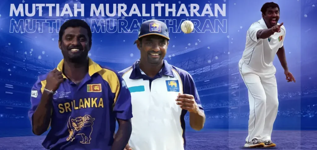 #4 Muttiah Muralitharan 
