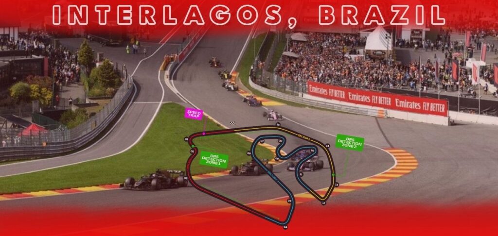Best F1 Track #3
Interlagos, Brazil