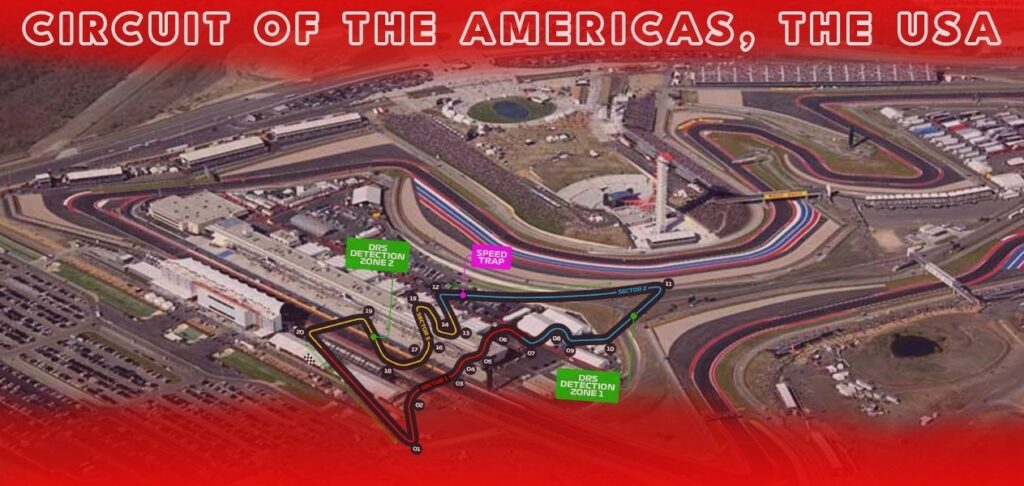 Best F1 Track #6
Circuit of The Americas, the USA