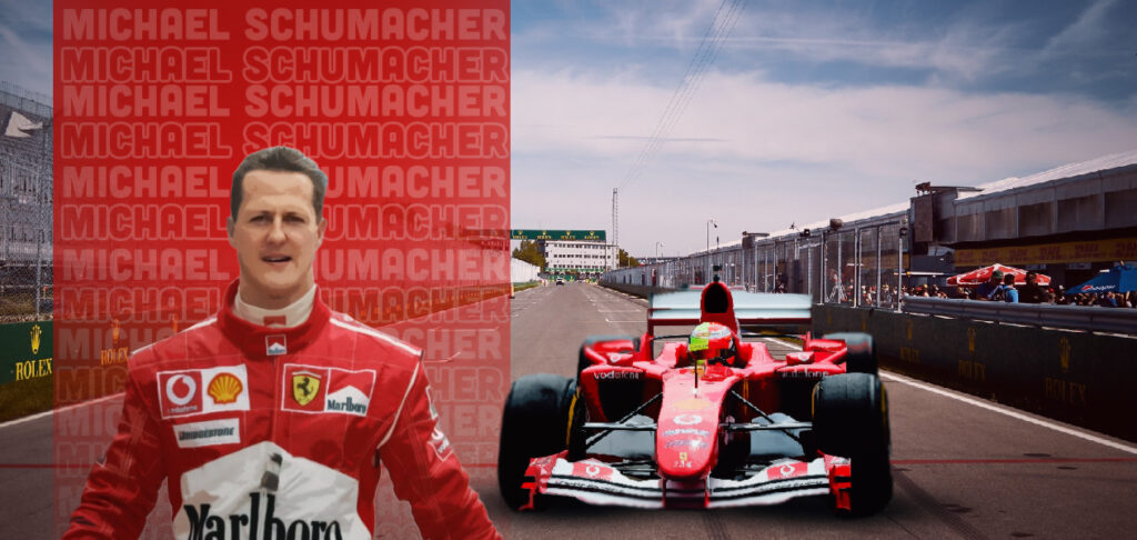 F1 Drivers with Five Grand Slams - Michael Schumacher
