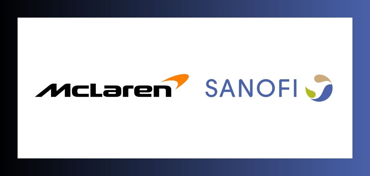 McLaren score Sanofi partnership