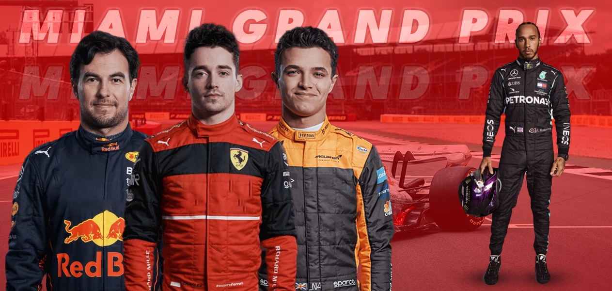 Miami Grand Prix Pole Prédictions: Leclerc / Verstappen Miami Grand Prix Win Prediction: Ferrari / Red Bull