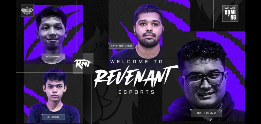 Revenant Esports officially announces maiden Apex Legends team