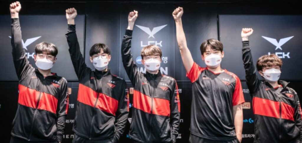 T1 crowned as LCK Spring Champions 2022