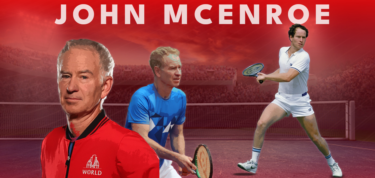 Top Tennis Players Men   Top 20 Best Tennis Players Of All Time Men 6. John McEnroe 