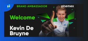 Crypto exchange company Phemex welcomes Kevin De Bruyne as its brand ambassador