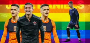 Jack Daniels kick-starts normalisation of male LGBTQ+ footballers by coming out as gay, but there’s a long way to go