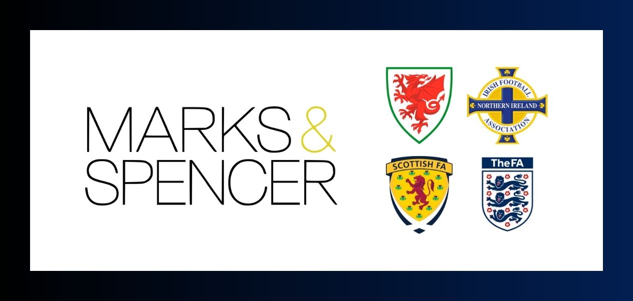 Marks & Spencer marks a joint partnership with football associations of the home nations