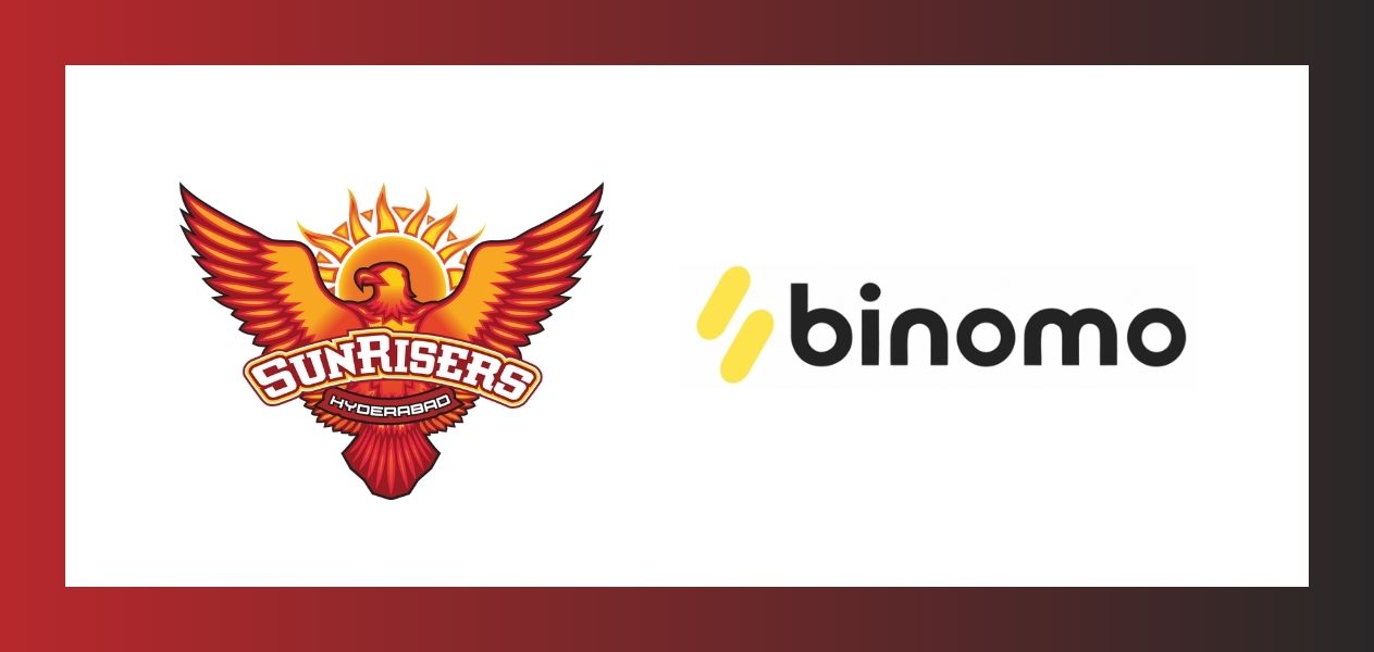 SunRisers Hyderabad score partnership with Binomo