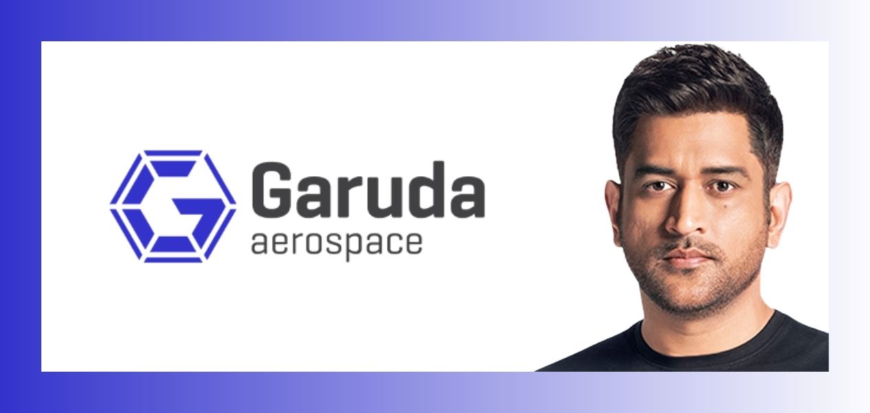 MS Dhoni joins Garuda Aerospace family