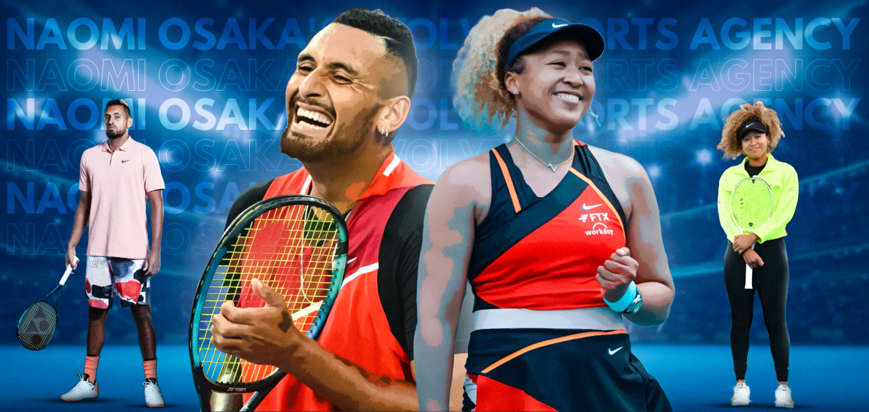 Nick Kyrgios becomes the first athlete to join Naomi Osaka's Evolve sports agency
