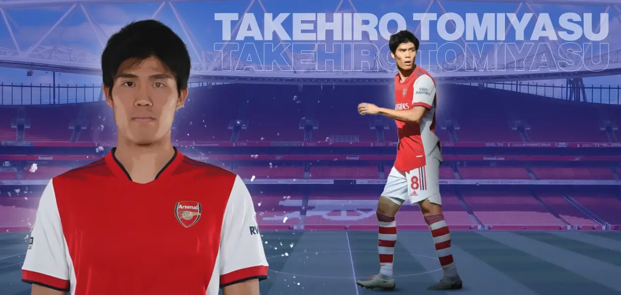 Takehiro Tomiyasu - Player Profile | Career Details | Achievements | Sponsors | Endorsements