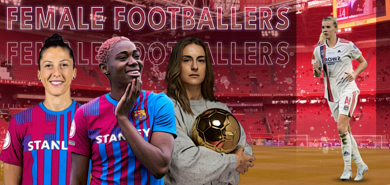 Top 10 female footballers in the world right now