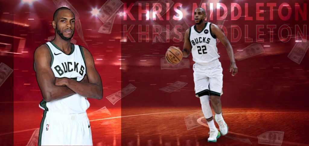 Highest paid NBA players in 2022
20. Khris Middleton (US$33.8 million)
