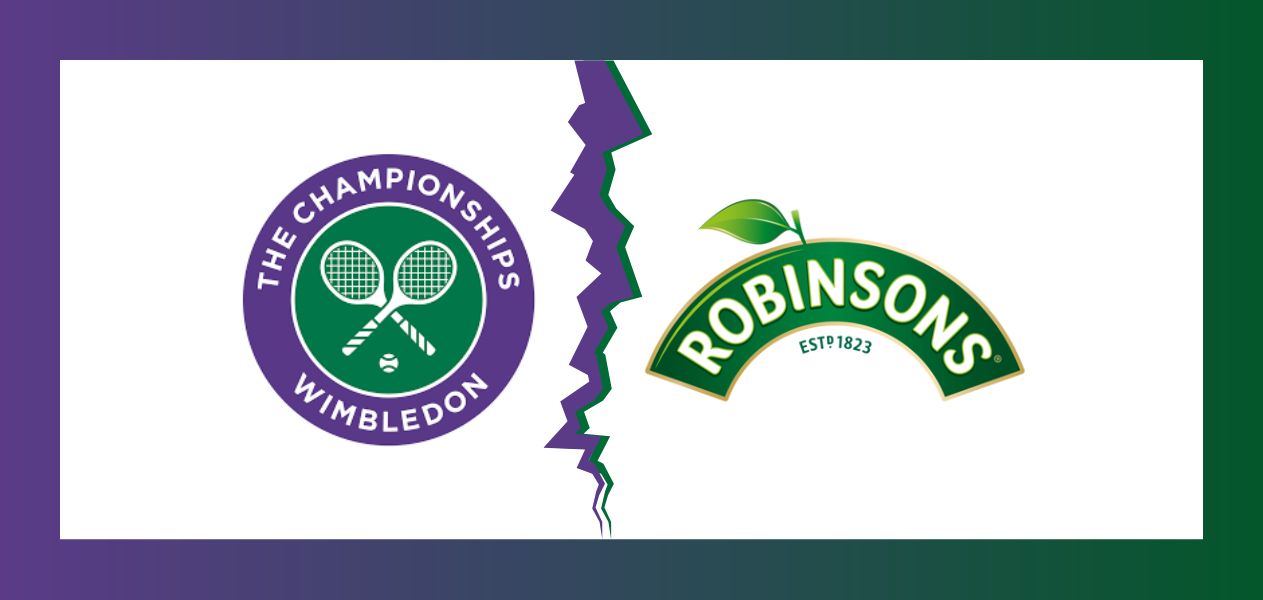 Wimbledon ends long standing partnership with Robinsons