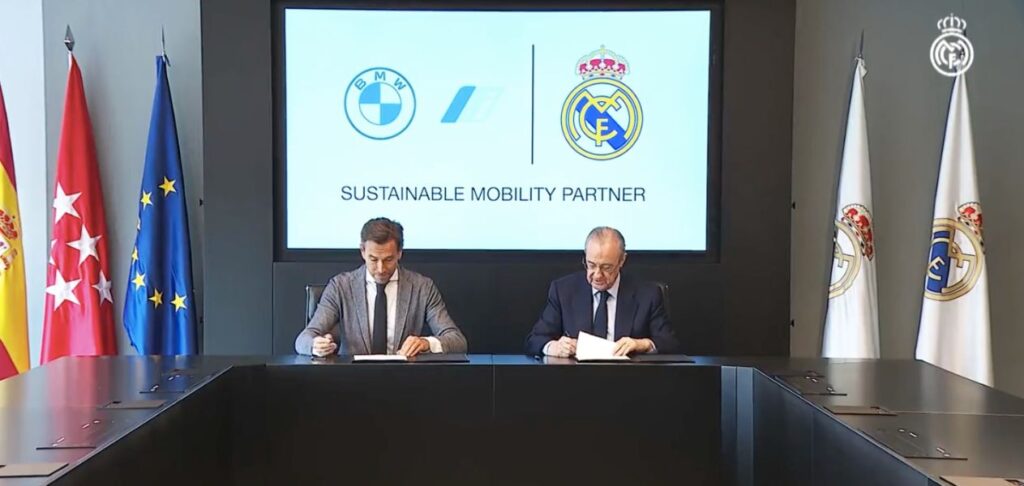 Real Madrid announce BMW sponsorship deal