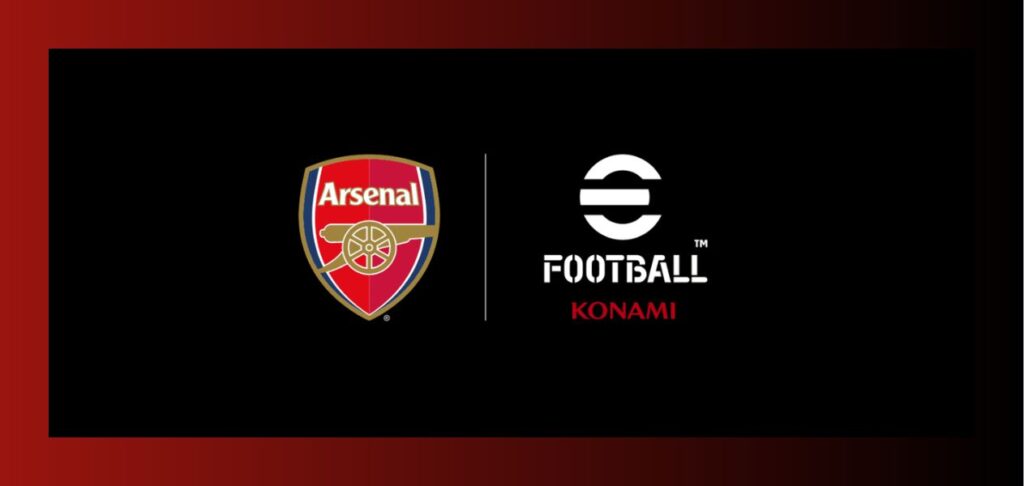 Arsenal FC extends its partnership with Konami