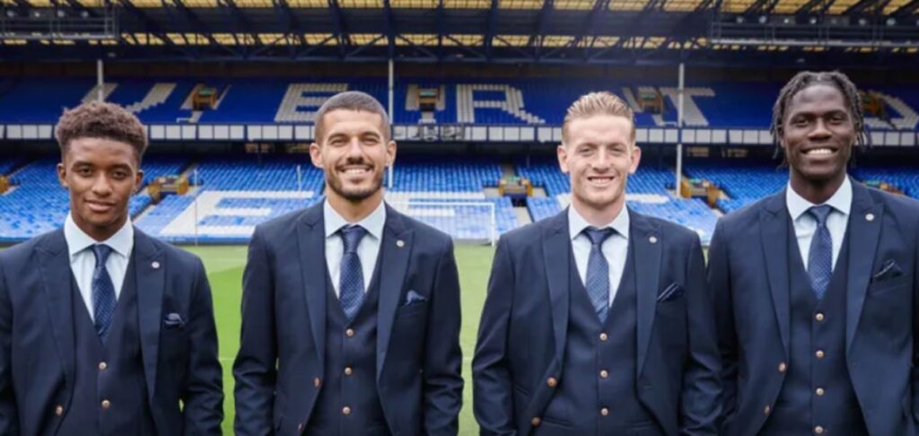 Everton secures Marc Darcy as club’s official formal wear partner