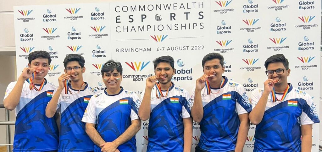 Team India wins historic bronze in esports at Commonwealth Games